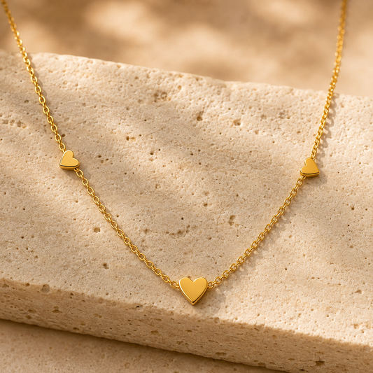 Sunkissed Necklace | Personalised 18k Gold Plated Waterproof Necklace