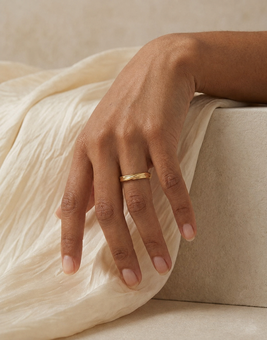 Drift Ring | 18k Gold-Plated Waterproof Ring