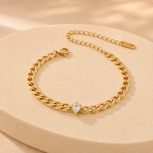 Afterglow Bracelet | 18k Gold-Plated Waterproof Bracelet