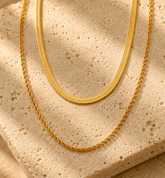 Layered Light Necklace